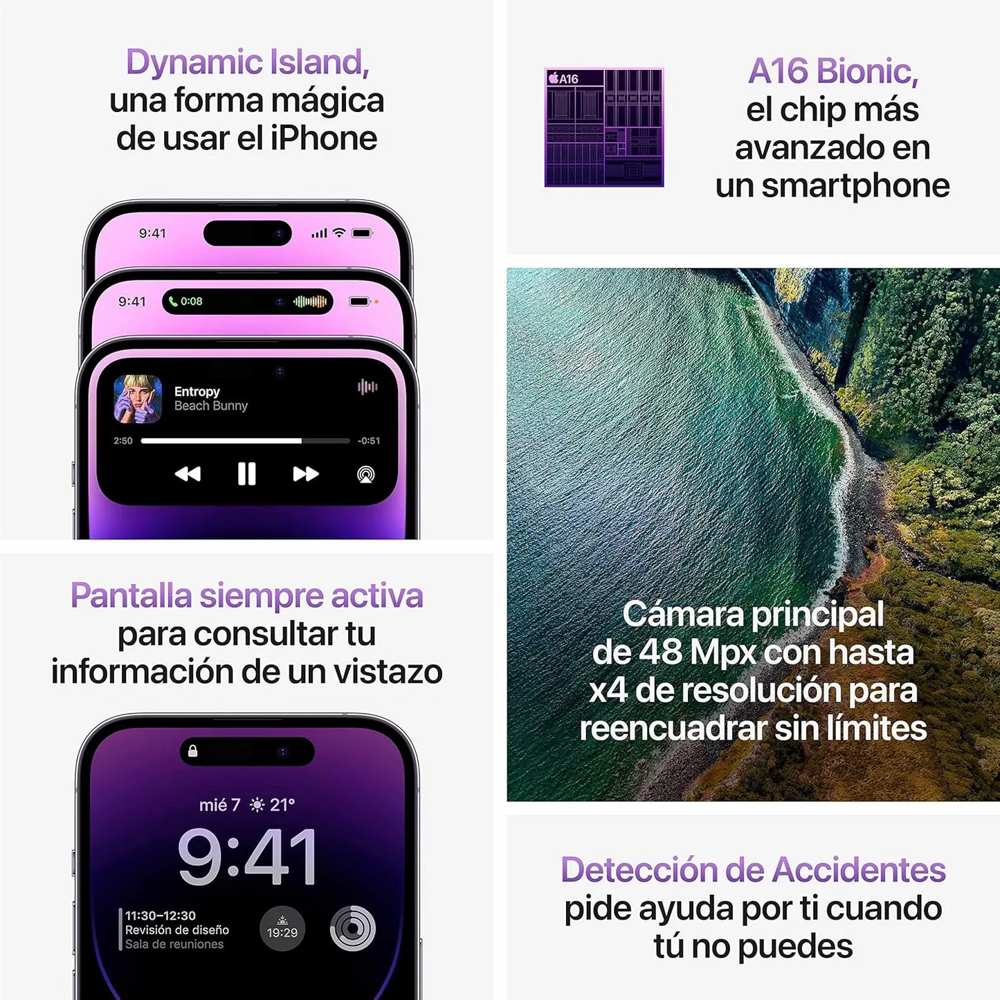 Apple iPhone 14 PRO (256 GB) - PLATA