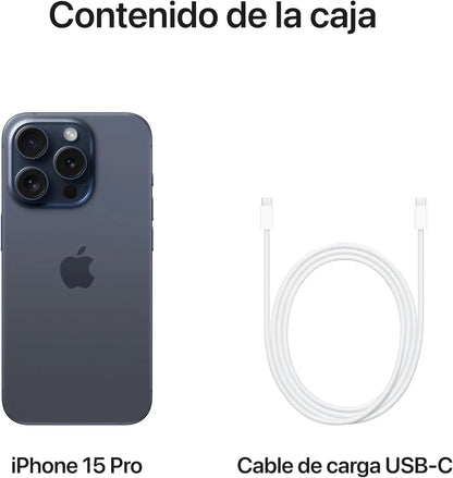 Apple iPhone 15 Pro (256 GB) - Titanio Azul