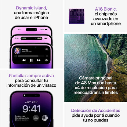 Apple iPhone 14 PRO (256 GB) - PLATA