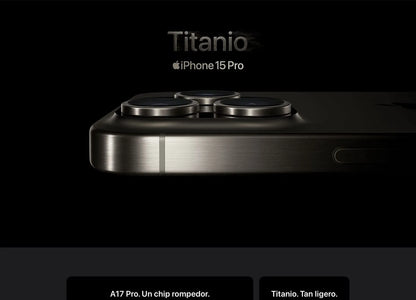 Apple iPhone 15 Pro (256 GB) - Titanio Azul